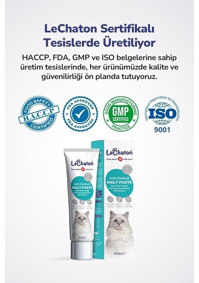 Kedi Tüy Yumağı Önleyici Malt Kedi Tüyü Döküm Dökülmesi Önleyici Engelleyici Kedi Maltı - 100 Gr