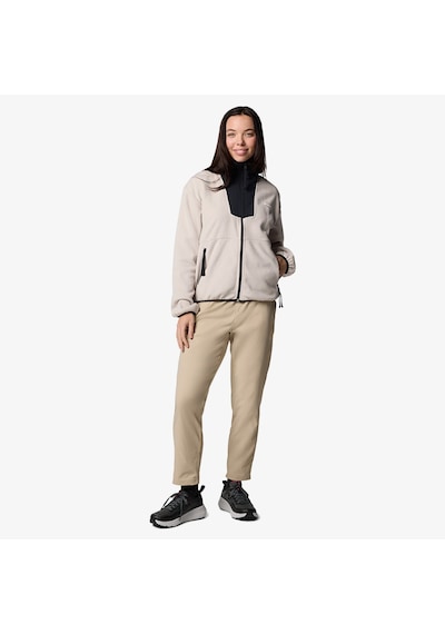 Columbia Sequoia Grove Full Zip Fleece Kadın Krem Outdoor Sweatshirt Al0684 Krem