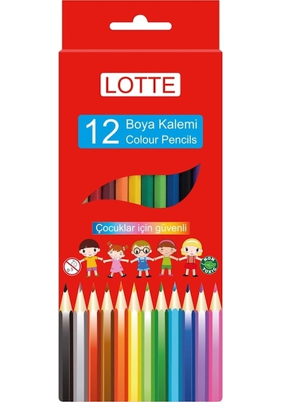 Lotte Kuru Boya Kalemi 12 Renk 10545829