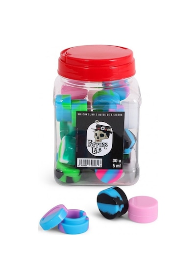 Poppins Labs Silikon Saklama Kabı 5 Ml