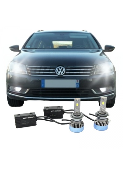 Vw Passat B7 Led Xenon Kısa Far Ampulü Photon H7 Ultımate Led Xenon Takma Aparatlı