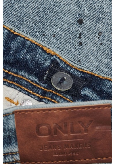 Only Kobmatt Slım Mıd Blue Paınt Jeans Dnm Kız Çocuk Mavi Jean - 15292061