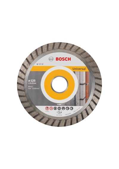 Bosch Standard For Universal Turbo 125 mm Elmas Kesici Disk - 2608602394