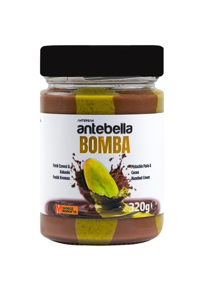 Antebella Bomba Fıstık Ezmesi & Kakaolu Fındık Kreması 320 G - 3 Adet Tarı