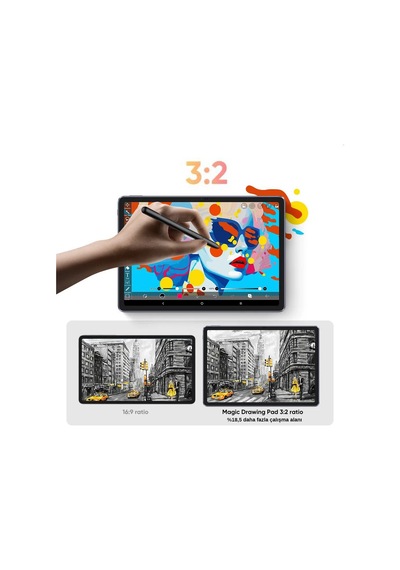 Xp-pen Magic Drawing Pad Android 14 Grafik Ekran Tablet X3 Pro 16k X-paper Gerçek Kağıt Deneyimi