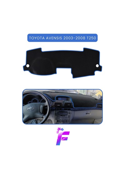 Toyota Avensis T250 2003-2008 Uyumlu Torpido Örtüsü Çatlama Ve Isıya Karşı Tam Koruma B11