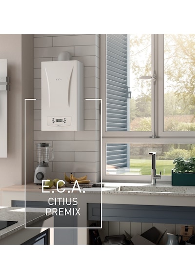 E.C.A. Citius Premix 24 kW Tam Yoğuşmalı Kombi