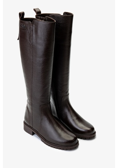 Valmenti Kadın Kahverengi Casual Çizme 33 2024 Bn Czm Sk24-25 Kahve Fltr Kahverengi