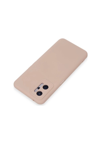 Realme 9i 4g Kılıf Nano İçi Kadife Silikon - Pudra Renkli