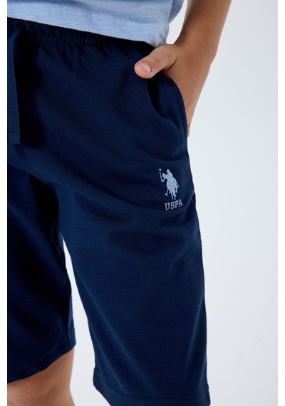 U.s. Polo Assn. Erkek Çocuk Mavi Bermuda Takım Us2444-c-v1 Mavi U.s. Polo Assn. Erkek Çocuk Mavi Bermuda Takım Us2444-c-v1 Mavi