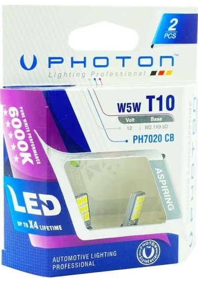 Photon T10 W5w 6+6 Led 2'li Blister