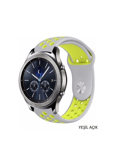 Samsung Uyumlu Gear S3 Classic Frontier Tme Spor Silikon Kordon Kayış