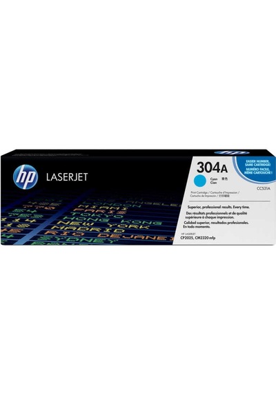 Hp 304A-Cc531A  Mavi Toner