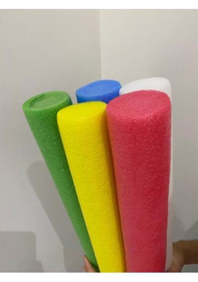 Deniz ve Havuz Makarnası Köpük Sosis Yüzme Makarnası 5 Adet Çok Renkli