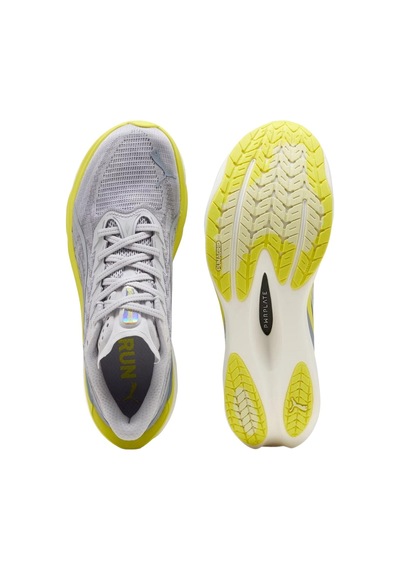 Puma Puma Deviate Nitro 4 Erkek Gri Yol Koşusu Ayakkabısı 3359 482783