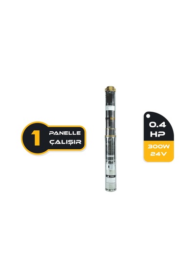 Mexxsun Dc Pompa 0.4 Hp / 300w / 24v 3rdc3-35-24-300