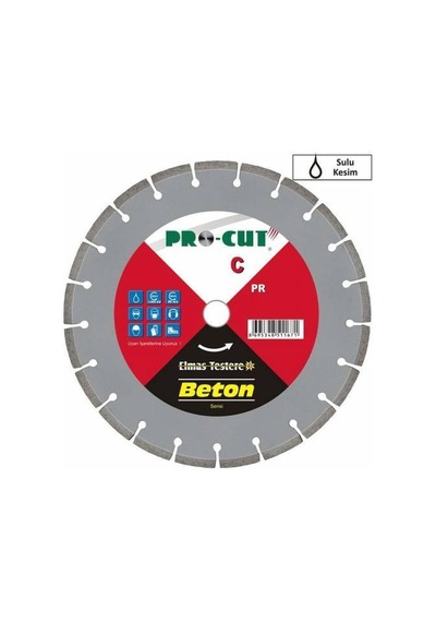 PRO-CUT PR51167 Beton Testeresi 400 mm