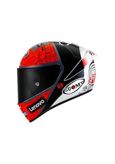 Suomy Suomp Sr-Gp Pecco Bagnaia 2022 With Sponsor Kapalı Motosiklet Kaskı