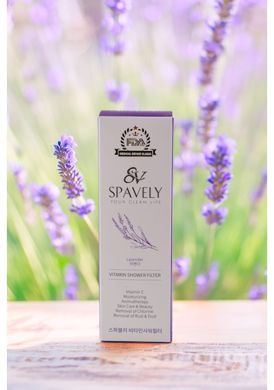 Spavely Duş Filtresi Lavanta Esanslı - Klor Ve Kireç Karşıtı, Kokulu, C Vitaminli 150 Gr