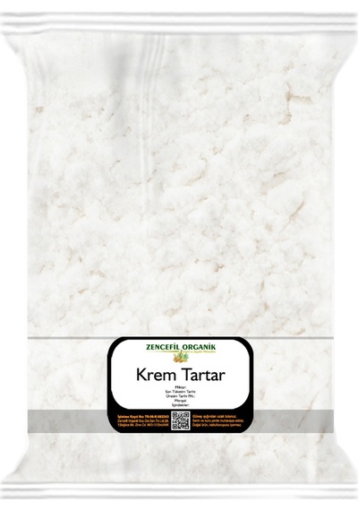 Zencefil Organik Krem Tartar 500 G