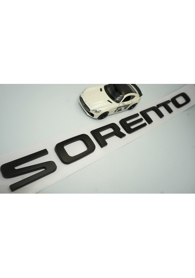 Dk Kia Sorento 2021 2023 Ön Kaput Ve Bagaj 3m Abs Siyah Yazı Logo