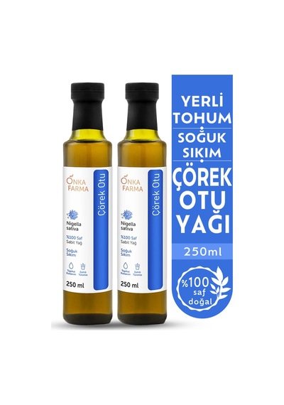 Onka Farma Çörekotu Yağı 2 x 250 ML