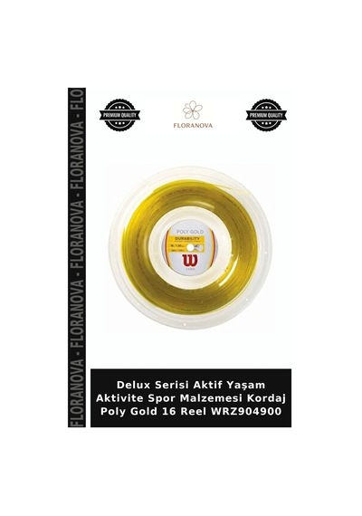 Delux Serisi Aktif Yaşam Aktivite Spor Malzemesi Kordaj Poly Gold 16 Reel Wrz904900