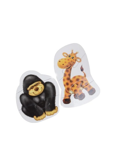 +3 Yaş Hayvanlar 20 Parça Puzzle (Kırkpabuç)