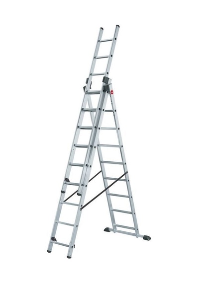 Hailo Profistep Combi 3x6 Basamaklı Alüminyum Merdiven