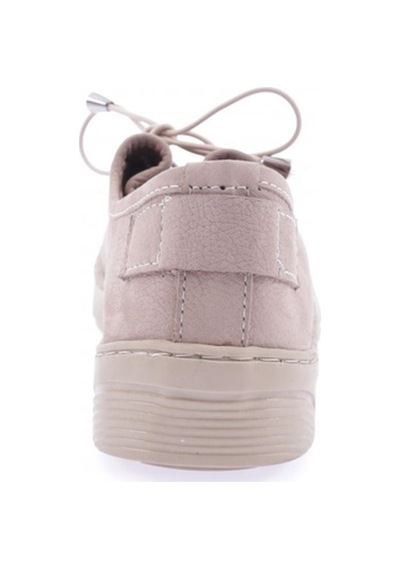 Dgn 1031 Kadin Bağcikli Casual Ayakkabi 1031-2224-R0175 Bej Nubuk