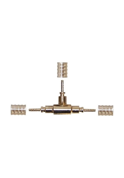 Coldflex-141 1/4'' Tee Kapiler Hortum Dişi-dişi-dişi Rakorsuz