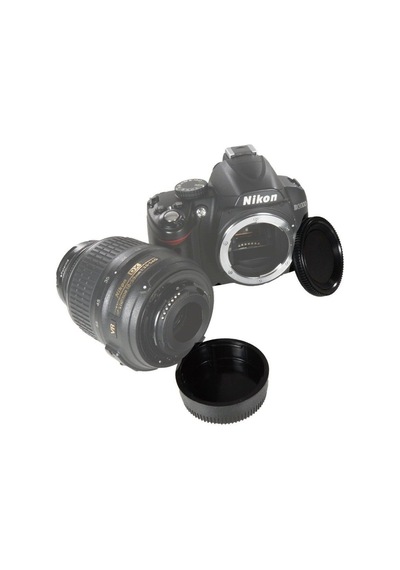 Nikon İçin Body Ve Lens Arka Kapağı