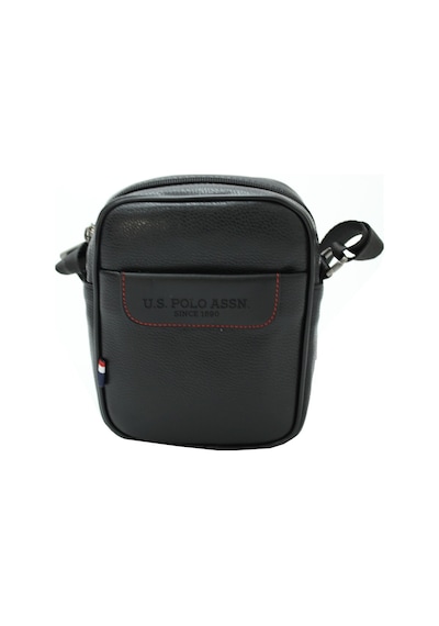 U.S. Polo Assn. Plevr 8440 Us Polo Assn Suni Deri Erkek Portföy Çanta-Siyah