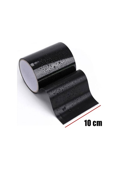 Tr Tamir Bandı Siyah Suya Dayanıklı Su Geçirmez Sızdırmaz Bant 10 Cm X 1.5 Metre