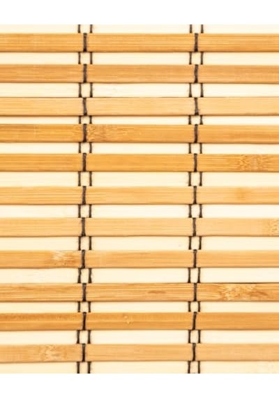 Rodos Ahşap Bambu Stor Perde 120 X 180 Çok Renkli