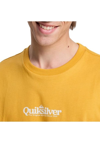 Quiksilver Fineline Sarı Erkek Tişört