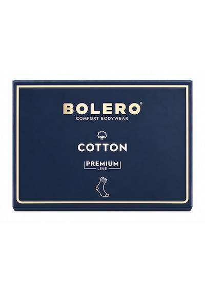 Bolero Erkek 12'li Dikişsiz Premium Pamuk Soket Çorap Karışık