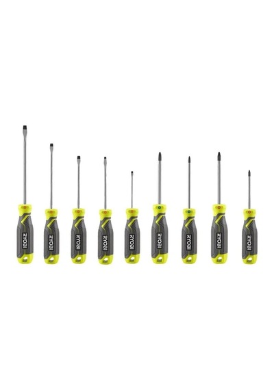 Ryobi Rhsds9pc 9 Parça Manyetik Tornavida Seti 5132006047