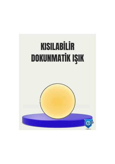 Mey İthalat Led Hareket Sensörlü Gece Lambası Kablosuz Duvar Tipi Belirtilmemiş