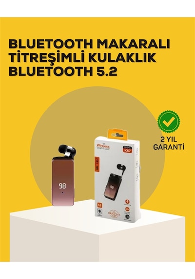 Led - 404 - Ekranlı, Ses Kontrol Düğmeli Kulaklık Şarj Durumunu Ve Ses Seviyesini - Csmo-tex - Anında Yönetin