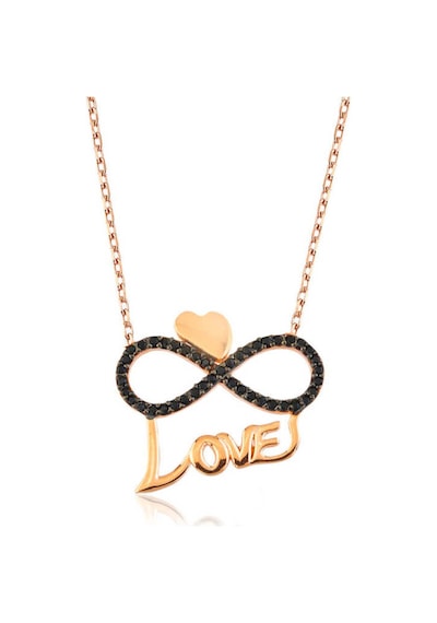 Casera's Gümüş Kalpli Sonsuzluk Love Kadın Kolye Csr2181772 Gümüş