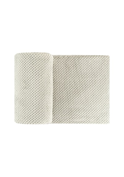 Homebasix Popcorn Flannel Çift Kişilik Battaniye 180 X 220 Cm - 4 Adet Tarı Çok Renkli