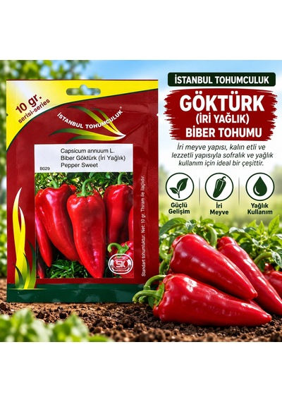Biber Göktürk İri Yağlık 10 Gram