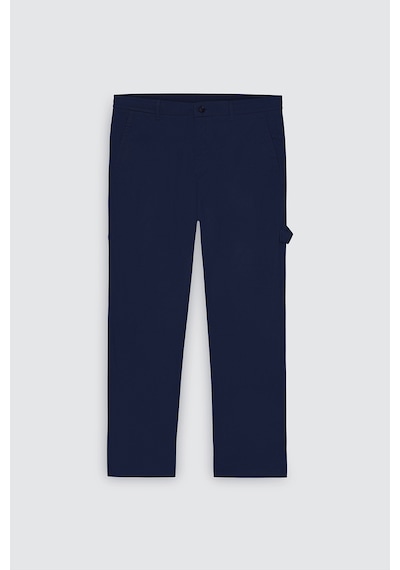 AC&Co / Altınyıldız Classics Erkek Lacı Oversize Bol Kesim Beli Bağlamalı Pamuklu Esnek Armürlü Yan Cepli Pantolon Lacivert AC&Co / Altınyıldız Classics Erkek Lacı Oversize Bol Kesim Beli Bağlamalı Pamuklu Esnek Armürlü Yan Cepli Pantolon Lacivert