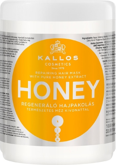 Kallos Cosmetics Honey Onarıcı Saç Maskesi 1 L