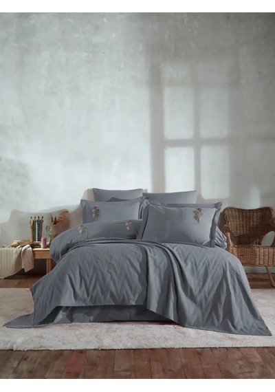 Şaheser Home Collection Pike Takımı Noris Gri Renkli