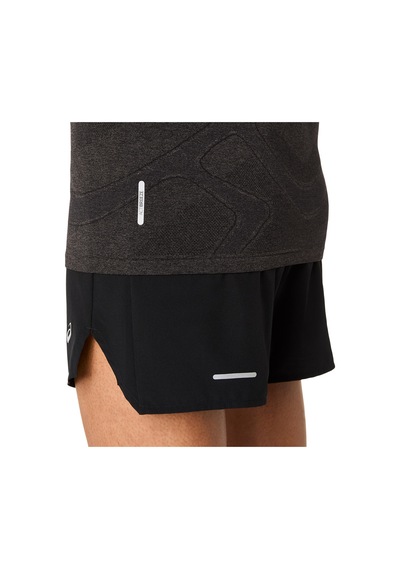 Asics Road Seamless Ss Top Kadın Siyah Kısa Kollu Tshirt 2012d292-001 Siyah