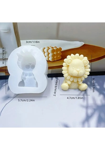 Minik Aslan Silikon Kalıp S897