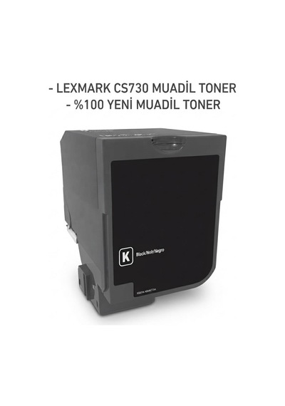 Lexmark Cs730 71c80k0 Siyah Uyumlu Toner 5k