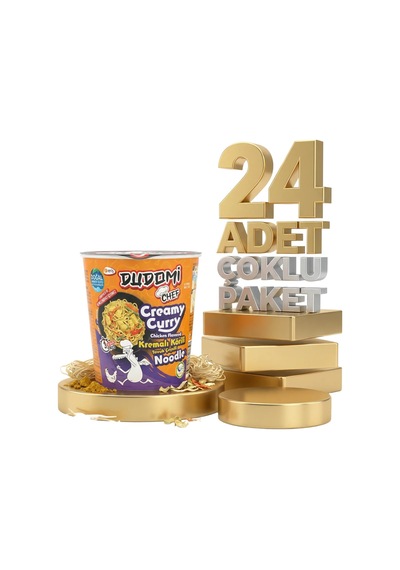 Dudomi Bardak Kremalı Körili Tavuk 24x80 Gr
